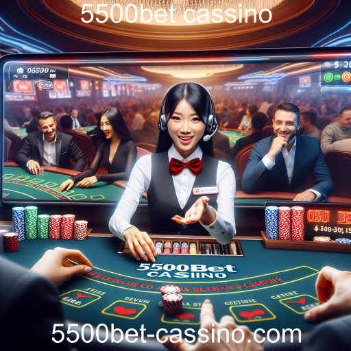 A Experiência dos Jogos Ao Vivo no 5500bet Cassino